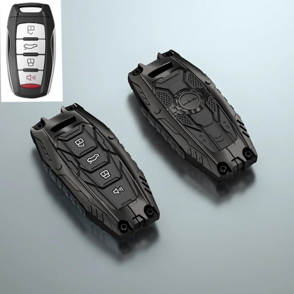 Car Key Case Cover For Great Wall Haval Jolion H6 H7 H4 H9 F5 F7 F7X F7H H2S Gmw Dargo Shell Fob Accessories