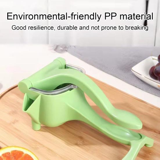 Manual Fruit Juicer Handheld Lemon Squeezer Hand Press Juice Extractor Tool with Ergonomic Handle for Citrus Orange Lime