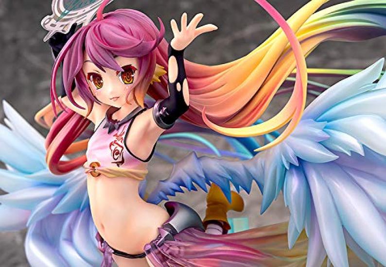 No Game No Life Zero Jibril Small Ten Winged Species Scale ABS PVC Finished Figure Ver. 1/7 & Pre-painted