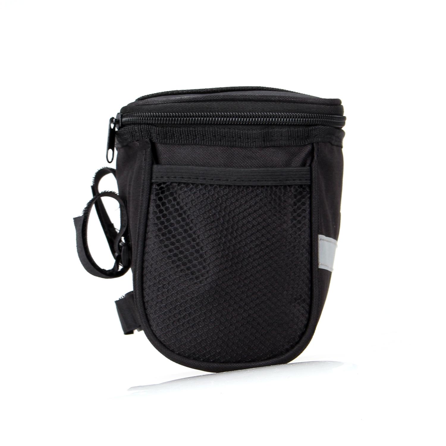 Garvee Sacoche de Guidon vélo Avant Isotherme – Porte-téléphone et Bande réfléchissante – Panier Rangement pour vélo de Route/VTT – Pratique Homme, Femme, Enfant – Bleu