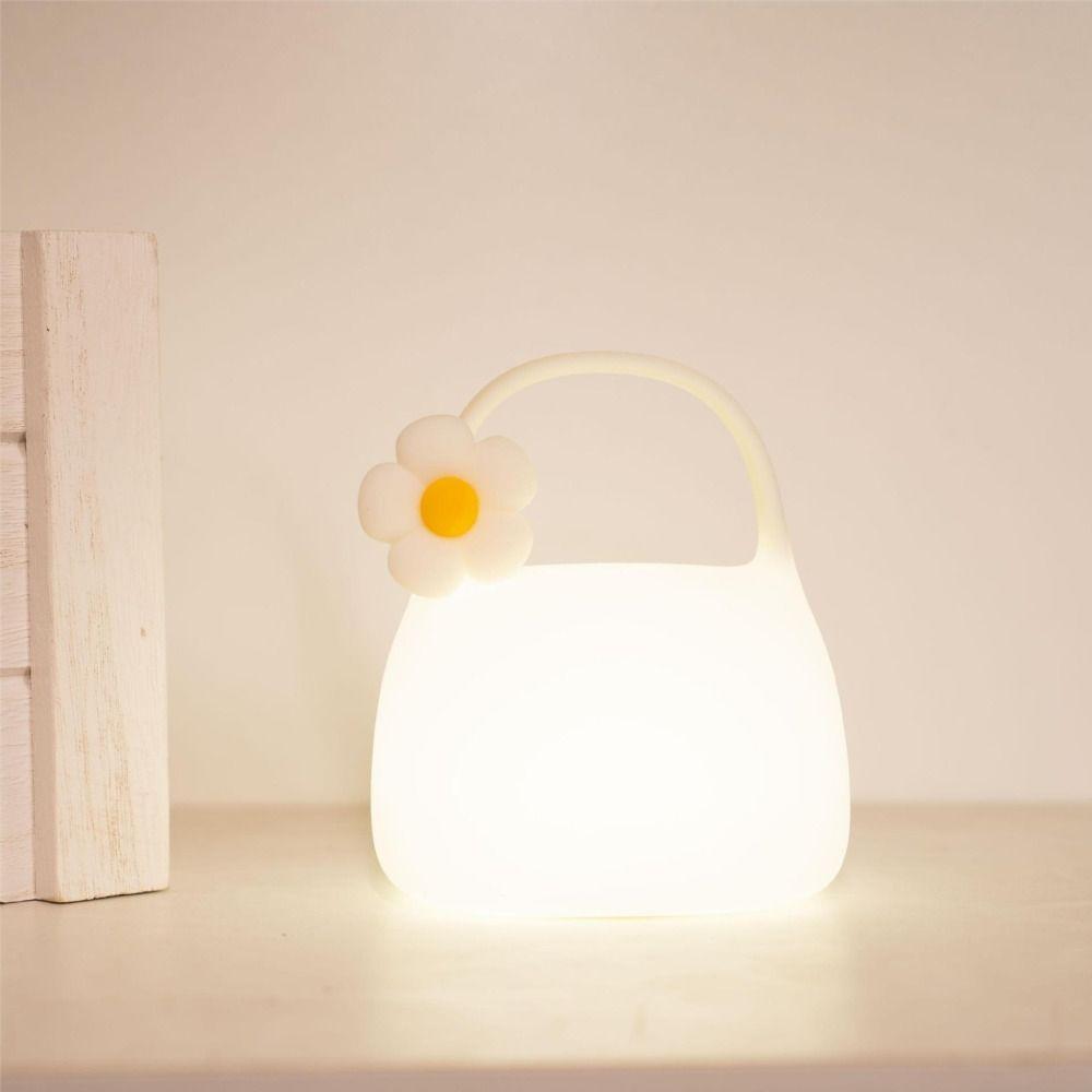 

Pat Dimming Handbag Night Light Charging Sleeping Nightlight Portable Touch Lamp Bedside Style 2