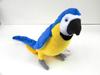 Blue and White Macaw Plush Toy Body 16.5cm