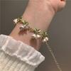 Green Lily of The Valley Jewelry Set White Lily of The Valley Earrings New Flower Necklace  Gifts