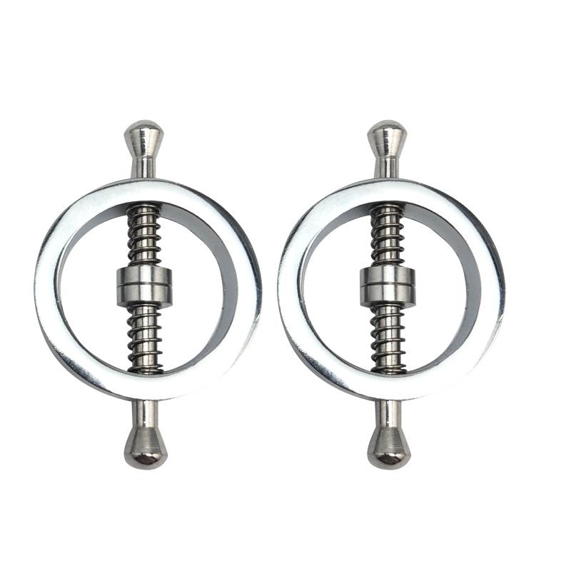 Metal Nipple Clips Stimulator Female Breast Nipple Clamps Bondage Restraints Flirting Teasing Women Sex Toy Slave Couple 