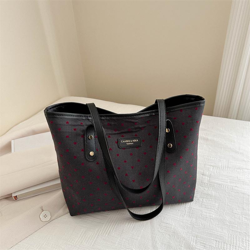 

2024 летняя новая большая вместительная повседневная сумка для поездок на работу модная сумка через плечо простая модная сумка для поездок на работу