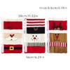 Snowman Refrigerator Door Handle Covers Christmas Microwave Oven Handle Covers  Festive Decorative