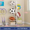 Multi-layer Iron Rack for Storing Kids' Sports Balls, Rackets & More
