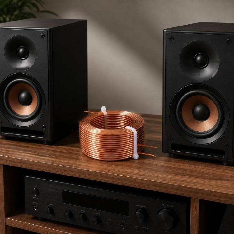 Speaker Builders Air-Cores Inductor Coil with 4N Oxygen-Frees Copper Winding for Crossover Networking Assembly and Updates
