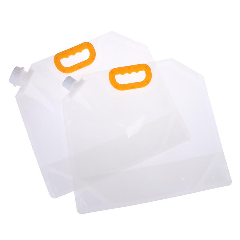 5 Stück 1L-10L Faltbarer Wasserbehälter Wasserspeicherkanister Tasche für Outdoor Camping Wandern Notfall-Überleben