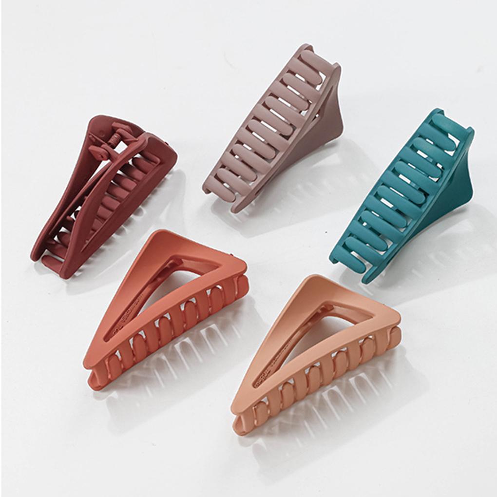 Women Hair Clip Replacement Solid Color Decorative Triangular Hairdressing Hairstyling Ladies Girls Clips Clamp Ornament