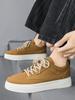 Fashion Man Shoe Brown Spring Autumn Canvas Chunky Casual Shoes for Men In Promotion Deals Size 44 Designer Luxury Leisure Sale Sneakers