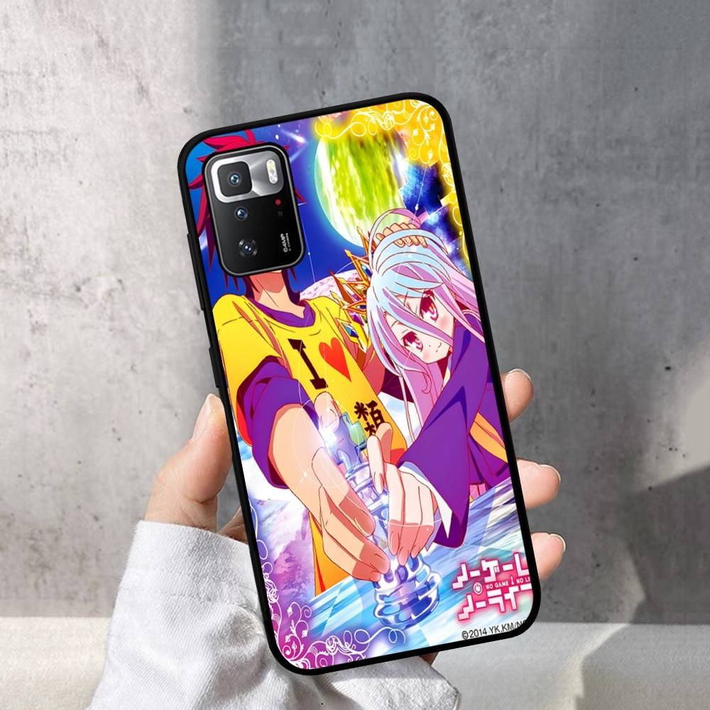 N-No Game No Life Handyhülle Für Redmi Note 4 X 5 A 6 7 8 T 9 9S 10 11 11S 11Epro Poco M3 pro