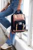 Urban, spacious polyester backpack - Peterson