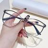 TR90 Luxury Myopia Glasses Women Anti Blue Light Nearsighted Eyeglasses Elegant Clear Green Cat Eye For Distance Vision