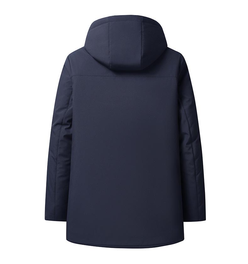 Men's Winter Cotton-Padded Jacket – Cross-border New Style, Dad Look, Plus Velvet, Thickened, Middle-aged