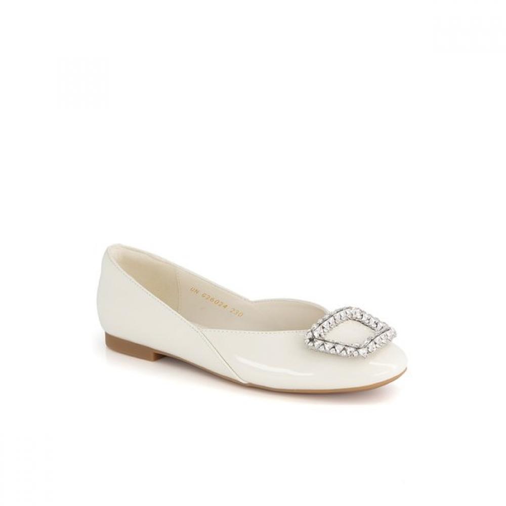 Tandy Women Flat Shoes  Ivory  G26024 225