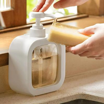 1 pièce Flacon de préparation pour désinfectant pour les mains de salle de bain, flacon de préparation vide, accessoires de salle de bain, articles ménagers
