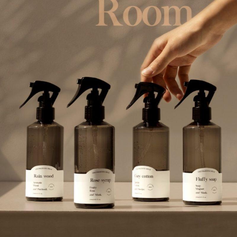 CELLUVER Dress & Room Spray 200ml (001 Cozy Cotton / 002 Fluffy Soap / 003 Rose Syrup / 004 Rain Wood)