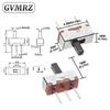 20Pcs SS12D00 Interruptor On-Off Mini Slide Switch 3pin 1P2T 2 Position High Quality Toggle Switch Handle Length 2mm 3mm 4mm 5mm