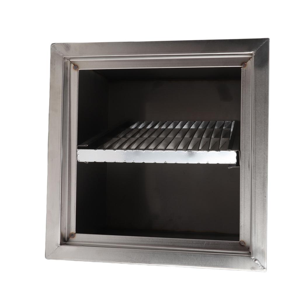 30x30x30cm Commercial Grease Trap Stainless Steel Connection Grease Interceptor for 50mm Inner Pipe