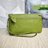 Korean Style Genuine Leather Multi-Functional Women's Wristlet Clutch Wallet