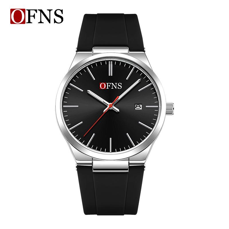 Oufanni TEMU Unisex Waterproof Quartz Watch with Date Display
