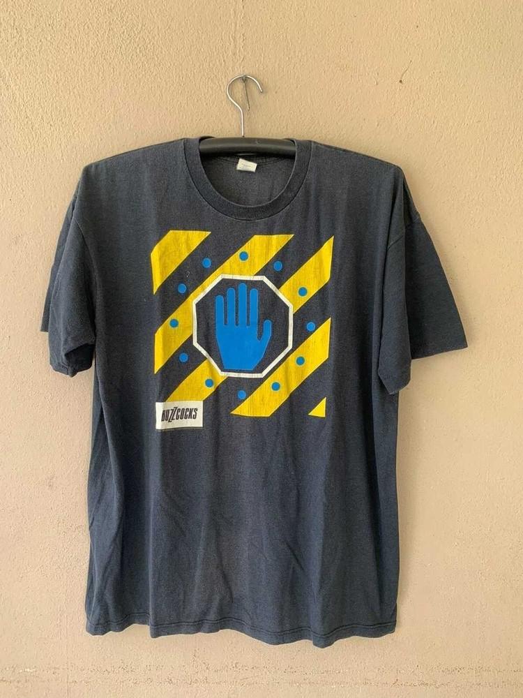 Buzzcocks Band Back Short Sleeve Shirt Unisex Concert S5XL TR651 Unisex T-Shirt XXXL
