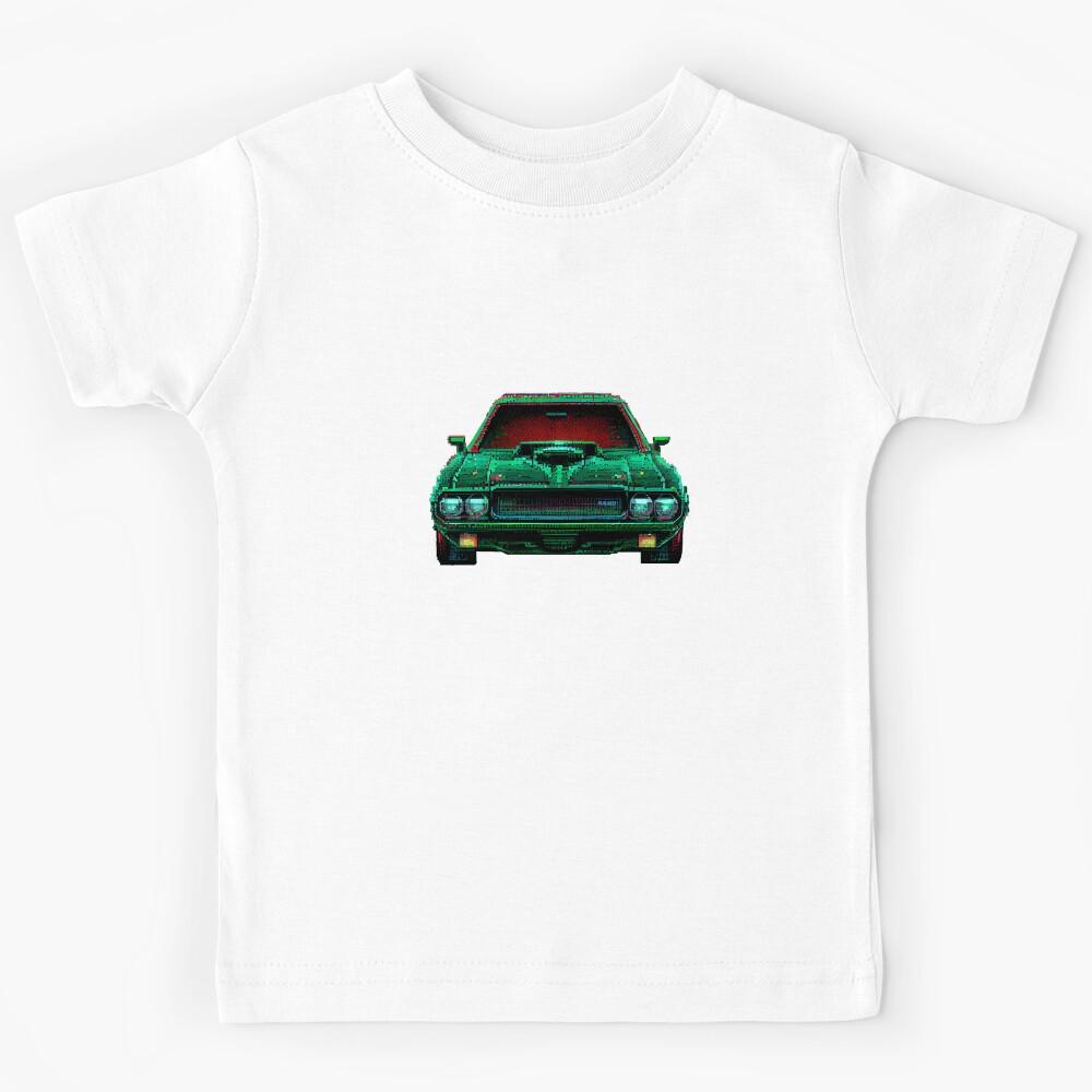 Pixel art musclecar. Kids T-Shirt 160