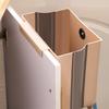 Wall-Mounted Foldable Kitchen Trash Bin: Punch-Free, Large Capacity Hanging Garbage Basket
