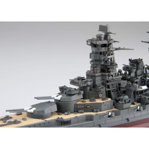 Fujimi Model 1/700 Ship NEXT Series No. 7 Japanese Navy Battleship Kongo Pre-Colored Plastic Model Ship NX7