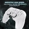 PlayVital Runes Edition Silicone cover for comes with thumb grip touchpad sticker and cross key compatible with ps5 genuine charging stand with cover