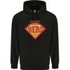 Daddy My Hero Funny Fathers Day Superhero Childrens Kids Hoodie