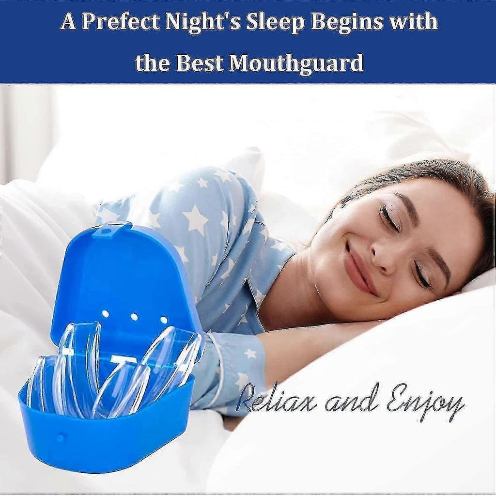 Mouthguard For Teeth Grinding And Clenching, Anti-grinding Mouthguard For Sleep, Gum Guard For Adults And To Bruxism