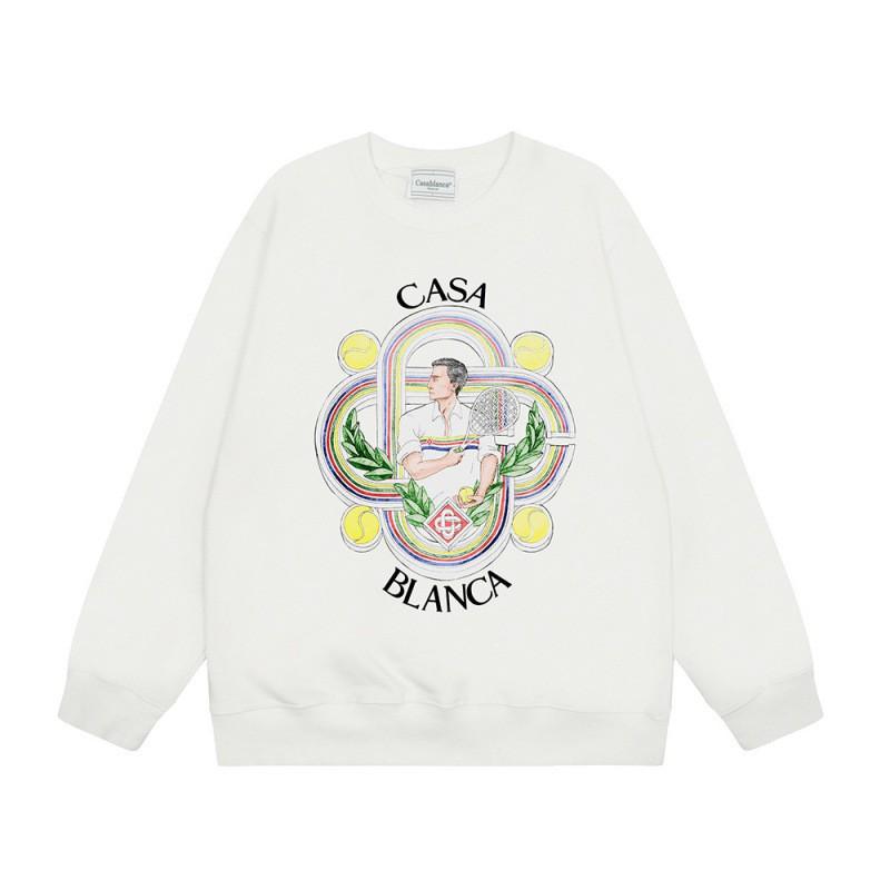 Unisex Oversized Cotton Graphic Print Crewneck Sweatshirt Winter Casual Wear