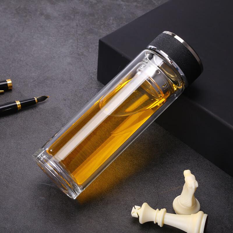 Creative High Borosilicate Double-Wall Glass Tea Cup