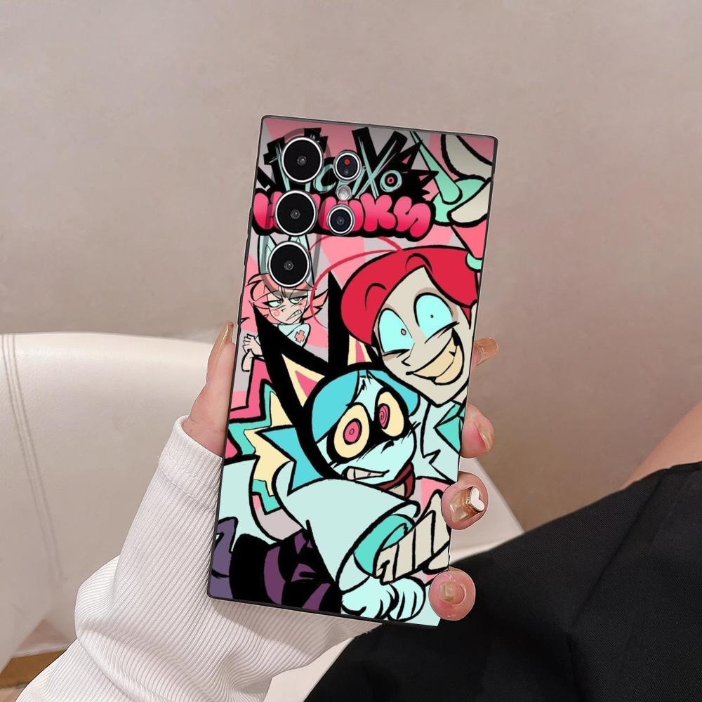 Anime P-Psychocuties Mimi Phone Case For Samsung Galaxy S25 S24 S22 S23 Ultra S21 S20 Plus Rosted Non-Slip Full Cover Soft Case