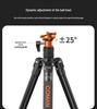 8K Man FF06S Portable DSLR & Mirrorless Camera Tripod and Monopod Stand for Video & Photography