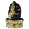 Resin Buddha Statue Water Running Fountain Feng Shui Ornament Indoor Waterscape Craft Home DecorUS