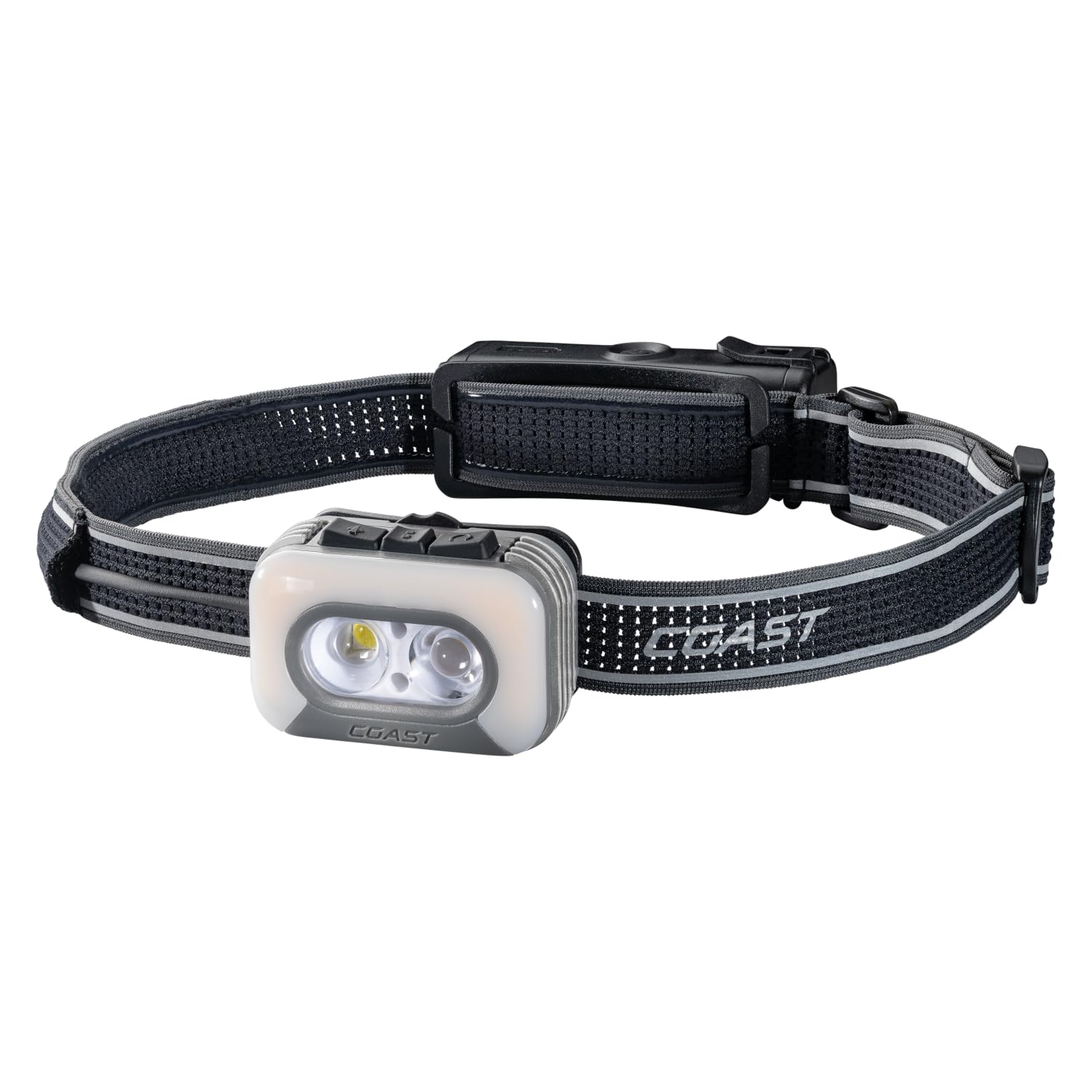 

COAST RL35R LED Max 1100 Up to 170m Waterproof and Dedicated Rechargeable Voice Ideal for Facility Outdoor Field and Working at Heights Headlamp,
