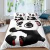 Panda Cherry Blossom Quilt Cover Bedding Quilt Cover Grinding Bedding Kit Digital Printing Delivery