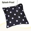 Durable Polyester Pillow Case Decorative Cushions Case Polkas Dot Pattern Pillow Cover for Outdoor and Indoor Use