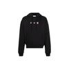Acrylic Arrow Over Hoodie 'Black Fuchsia' Men's OMBB037F21FLE0151032