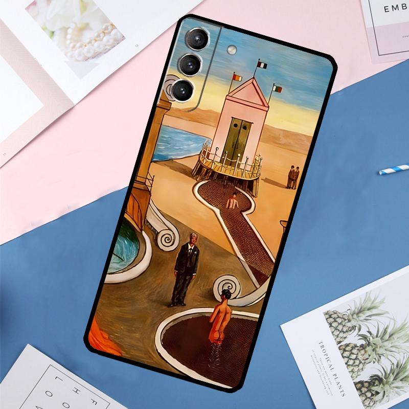 

Rene Magritte Art Case For Samsung Galaxy S24 Ultra S20 S21 S22 S23 S25 Ultra S9 S10 Plus S25 FE Back Cover Galaxy S10