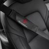 CDW1 Hot 2025 2pcs Seat Belt Covers Car Safety belt cover For Adults Youth Kids Carbon Fiber PU For Benz AMG W202 Auto Accessories In