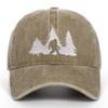 Verstellbare Vintage-Kappe für Damen und Herren für Outdoor-Wanderungen und Bergsteigen