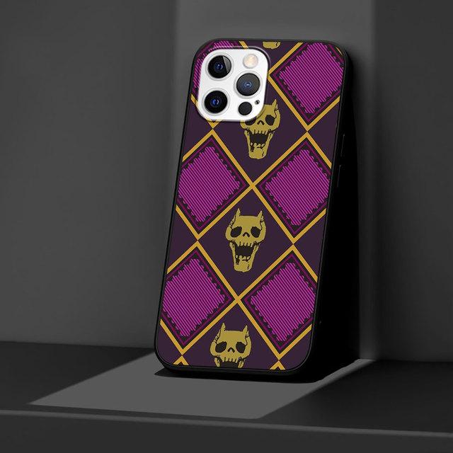 

Черный чехол аниме J-Jojos для Apple Iphone 11 13 12 Mini 14 Pro Max Xr 7 8 + Se 2020 Xs 6 6s Plus 5 5S, силиконовый чехол для телефона iPhone 12 Mini