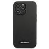 Karl Lagerfeld KLHCP13LSLMP1K iPhone 13 Pro / 13 6.1" Hardcase Black/black Silicone Plaque