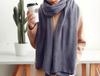 Autumn and Winter Korean Popular Solid Color Imitation Cashmere Knitted Yarn Scarf for Men and Women Versatile Scar