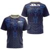 Men's Quick-drying Short-sleeved T-shirt Breathable Badminton Tennis Volleyball Sweatshirt Summer Sweaty Running Sweatshirt