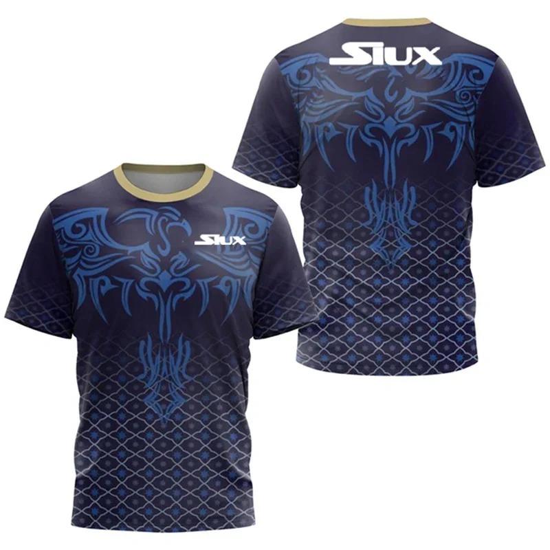 Men's Quick-drying Short-sleeved T-shirt Breathable Badminton Tennis Volleyball Sweatshirt Summer Sweaty Running Sweatshirt